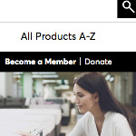 website screen shot